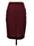 ASOS 100% Polyester Solid Burgundy Formal Skirt Size 2 - photo 2