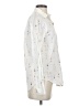 Acote 100% Cotton Print Ivory Long Sleeve Button-Down Shirt Size Sm (0) - photo 4