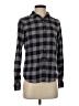 The North Face Plaid Gray Long Sleeve Button-Down Shirt Size S - photo 1