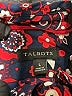 Talbots 100% Cotton Paisley Red Long Sleeve Button-Down Shirt Size L - photo 7