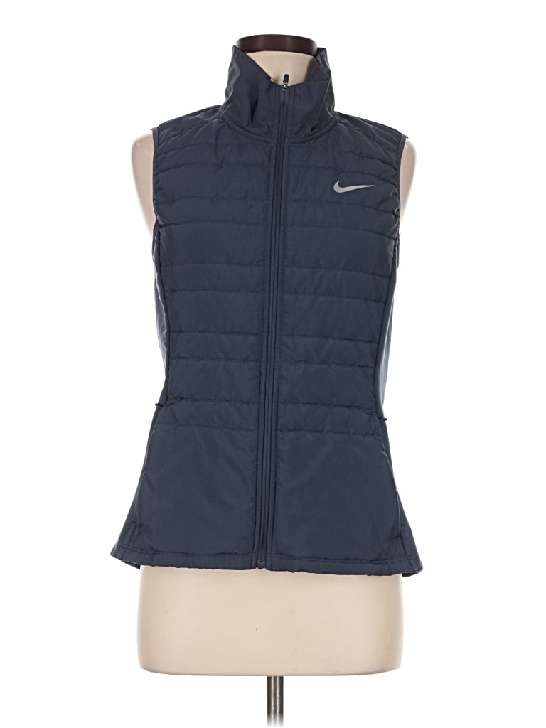 Pre-owned Nike Vest In Blue