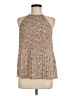 Sweet Rain 100% Polyester Tan Sleeveless Blouse Size M - photo 1