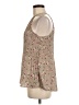 Sweet Rain 100% Polyester Tan Sleeveless Blouse Size M - photo 5