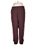 Athleta Solid Burgundy Track Pants Size 16 - photo 1