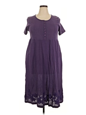 Woman Within Casual Dress (view 1)