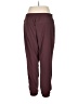 Athleta Solid Burgundy Track Pants Size 16 - photo 2