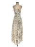 En Saison 100% Polyester Tan Casual Dress Size XS - photo 1