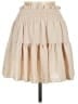 Unbranded 100% Polyester Solid Tan Casual Skirt Size M - photo 1