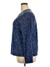 Simply Vera Vera Wang Blue Long Sleeve Top Size XXL - photo 5