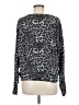 Velvet by Graham & Spencer Animal Print Silver Pullover Sweater Size M - photo 2