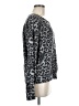 Velvet by Graham & Spencer Animal Print Silver Pullover Sweater Size M - photo 4