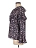 J.Crew 100% Polyester Black 3/4 Sleeve Blouse Size M - photo 5