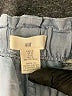 H&M 100% Linen Solid Gray Board Shorts Size M - photo 3