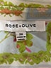 Rose + Olive 100% Polyester Paisley Ivory 3/4 Sleeve Blouse Size 2X - photo 7