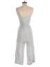 Lost + Wander Chevron-herringbone Silver Jumpsuit Size XS - photo 2