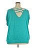 Torrid Teal Short Sleeve T-Shirt Size 3X Plus (3) - photo 2