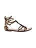 Sam Edelman Animal Print Brown Sandals Size 8 1/2 - photo 1