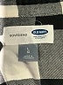 Old Navy 100% Cotton Checkered-gingham Black Long Sleeve Button-Down Shirt Size L - photo 7
