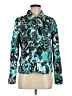 Assorted Brands Print Teal Jacket Size M - photo 1