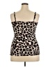 Torrid Animal Print Brown Tank Top Size 2X Plus (2) - photo 2