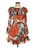 PatBO 100% Polyester Orange Cocktail Dress Size S - photo 1
