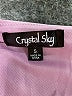 Crystal Sky Solid Purple Jumpsuit Size S - photo 4