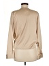 MADE IN ITALY Tan Long Sleeve Blouse Size M (estimated) - photo 2