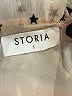 Storia 100% Polyester Polka Dots Tan Cocktail Dress Size S - photo 7