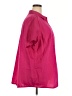 Woman Within Pink Short Sleeve Button-Down Shirt Size 26 (2X) - photo 4