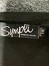 Sympli Black Long Sleeve Blouse Size 10 - photo 7