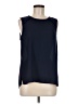 Les Serein 100% Polyester Blue Sleeveless Blouse Size M - photo 1