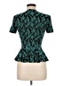 Opening Ceremony Teal Short Sleeve Top Size M - photo 2