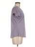 90 Degree by Reflex Solid Stripes Purple Active T-Shirt Size M - photo 4