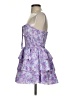 Shein 100% Polyester Paisley Purple Cocktail Dress Size 2 - photo 5