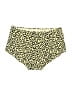 Solid & Striped Animal Print Yellow Swimsuit Bottoms Size S - photo 2