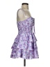 Shein 100% Polyester Paisley Purple Cocktail Dress Size 2 - photo 4