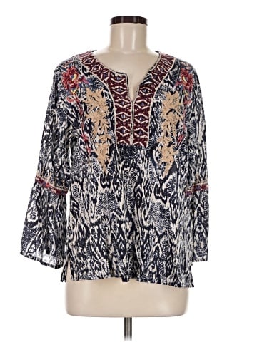 Sigrid Olsen Long Sleeve Blouse (view 1)