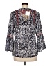 Sigrid Olsen 100% Polyester Blue Long Sleeve Blouse Size M - photo 2