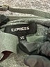 Express Solid Gray Casual Dress Size XS - photo 7