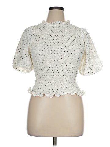 Sweet Rain Short Sleeve Blouse (view 1)