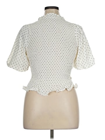 Sweet Rain Short Sleeve Blouse (view 2)