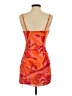 Superdown Tropical Marled Orange Cocktail Dress Size S - photo 2