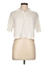 Fabletics Ivory Short Sleeve Polo Size L - photo 1