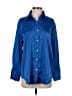 Shein 100% Polyester Blue Long Sleeve Blouse Size S - photo 1