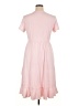 Unbranded Solid Pink Casual Dress Size XL - photo 2