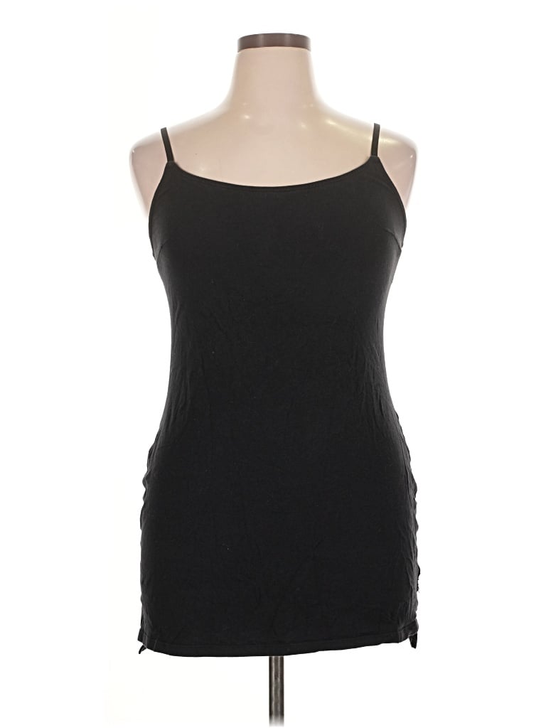 Pre-owned Savage X Fenty Tank Top Black Strapless Neckline Tops