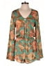 Show Me Your Mumu Floral Teal Romper Size S - photo 1