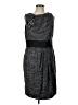 J. Mendel Tweed Gray Cocktail Dress Size 12 - photo 1