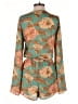 Show Me Your Mumu Floral Teal Romper Size S - photo 2