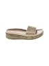 Donald J Pliner Gold Sandals Size 10 - photo 1